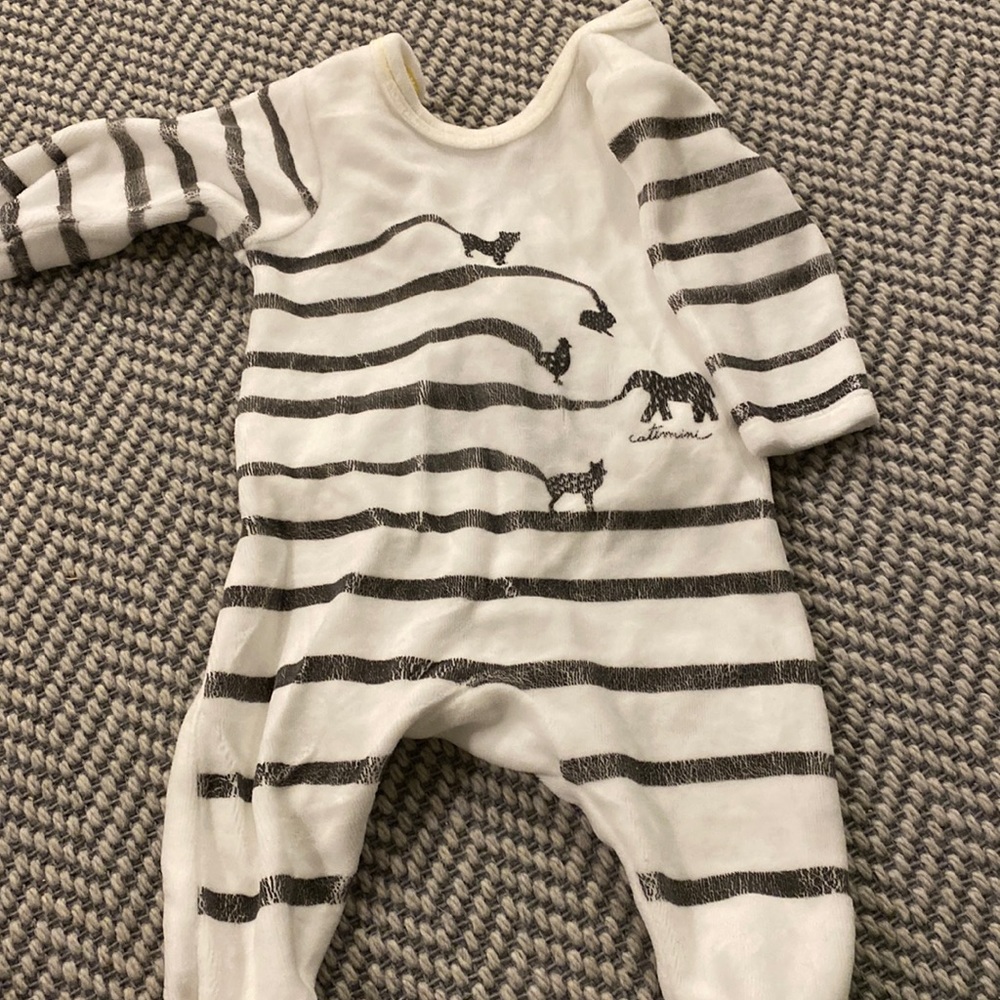 Pyjama new born velor